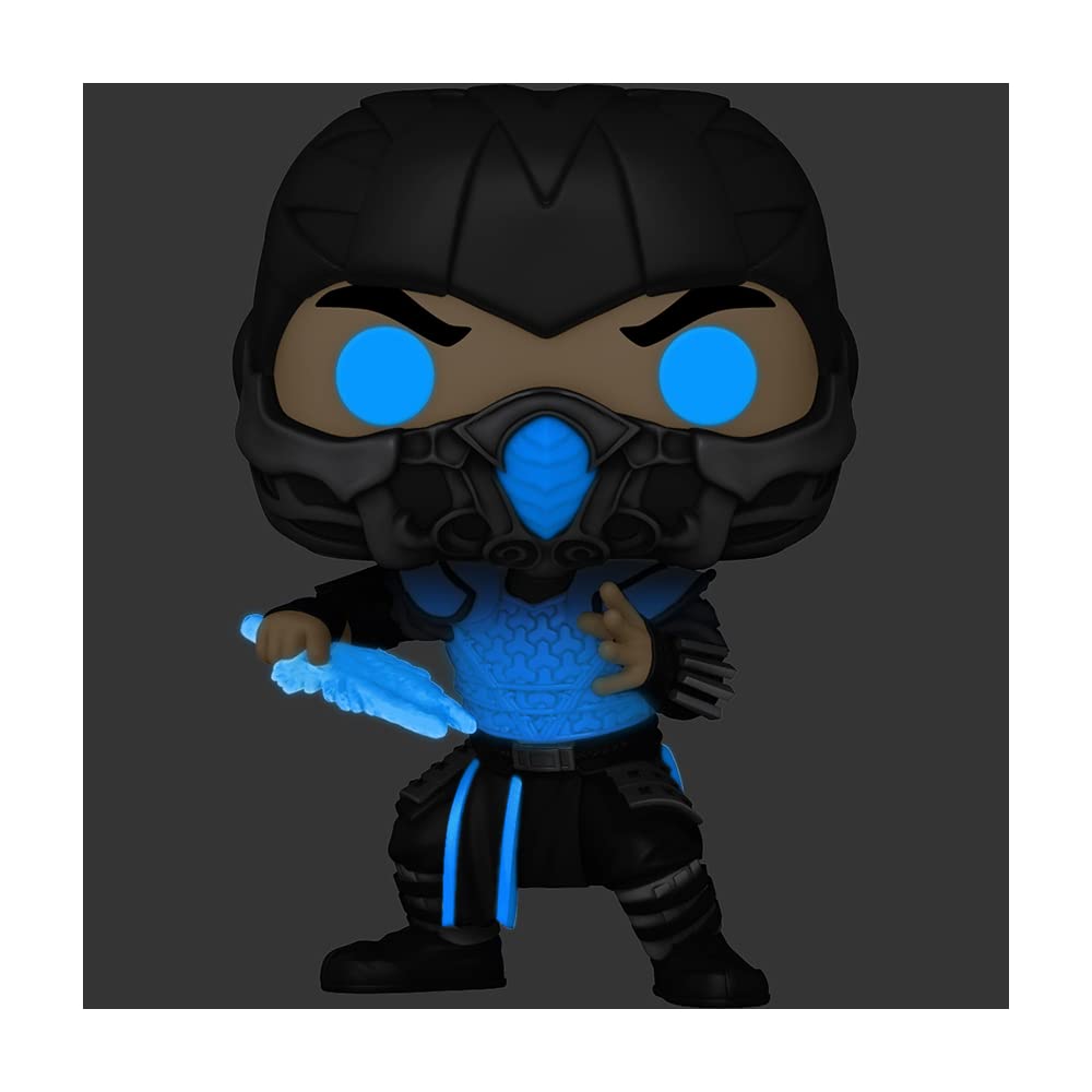 Funko Pop Mortal Kombat Movie Sub-Zero Glow In The Dark Exclusive Figure Funko Pop Mortal Kombat Movie Sub-Zero Glow In The Dark Exclusive Figure
